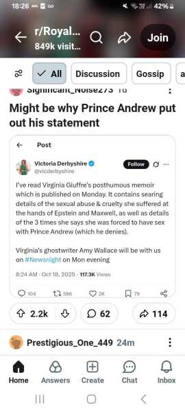 To think Andrew not being able to use his Duke title is just too little too late..
