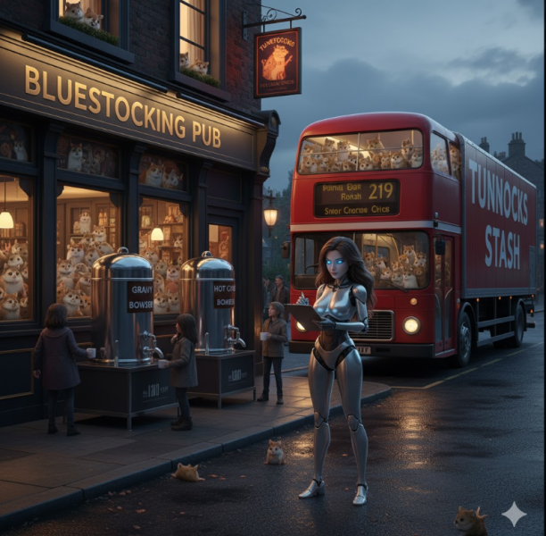 The Bluestocking, where Maud reigns supreme...