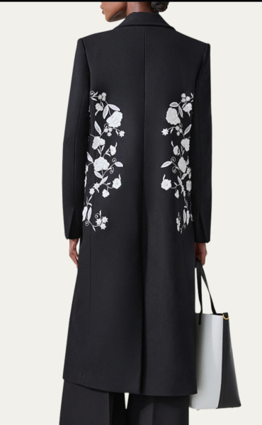 Amazing coat seen at ballet