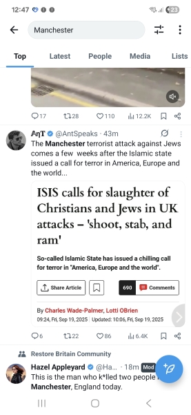 Terrible Scenes At Heaton Park Synagogue