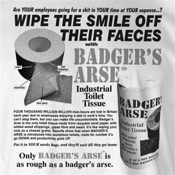 To be annoyed that DS has "gifted us" over 1000 toilet rolls