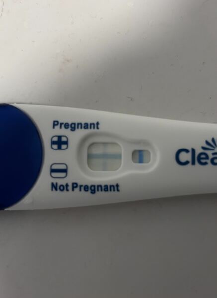 Positive clear blue/negative digital 4 months postpartum
