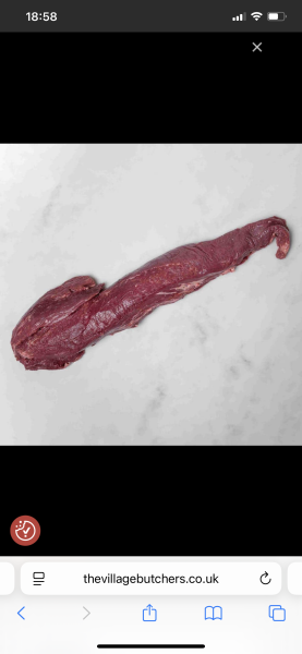 £195 for a beef wellington!