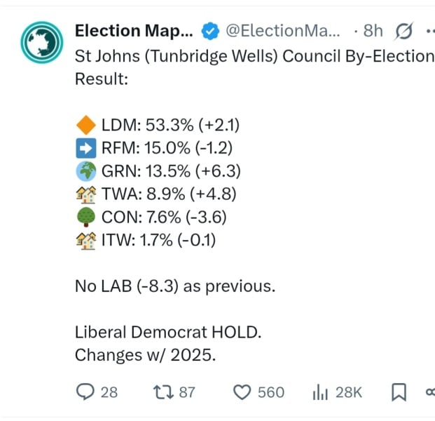Thread 36 Starmer - Triggered by ads and Da iawn, Caerffili.