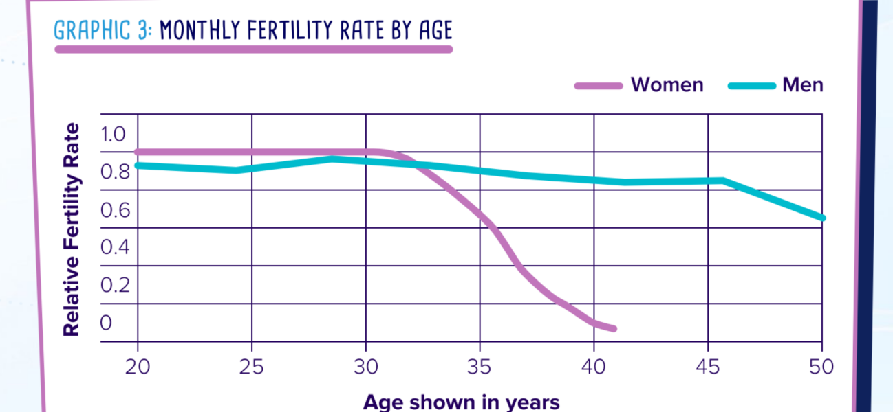 Much difference between fertility at 31 compared to 33?