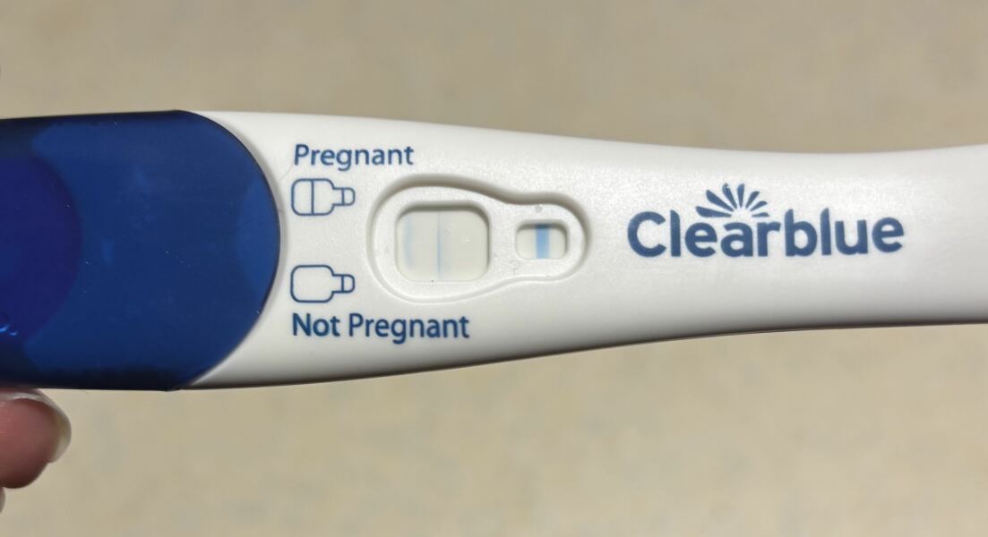 Positive clear blue/negative digital 4 months postpartum