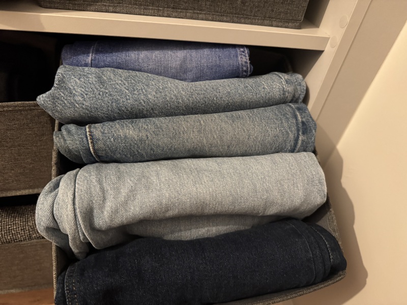 Is 14 pairs of jeans enough?