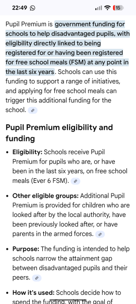 To feel offended by this email from the school?