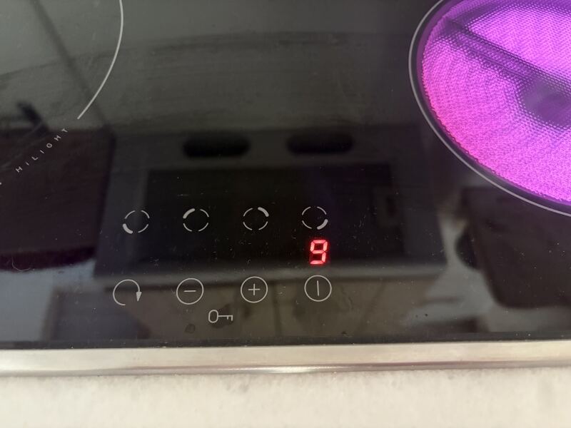 Induction hob emergency