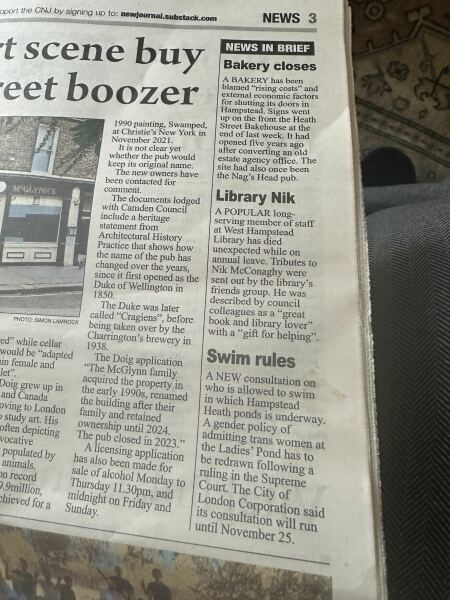 Consultation on future access to the Hampstead Heath Bathing Ponds - Closes 25 November 2025