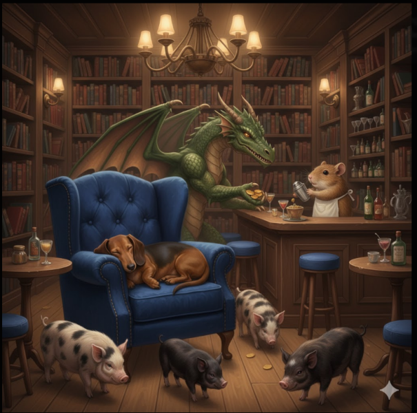 The Bluestocking, where the short days shorten and the oaks are brown