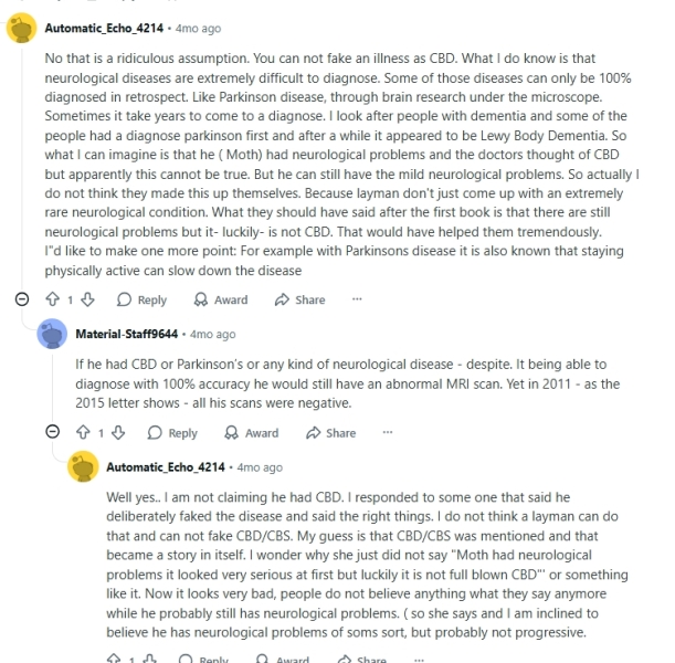 Thread 18: To feel disappointed after reading this in The Observer about the author and her husband from The Salt Path book and film?