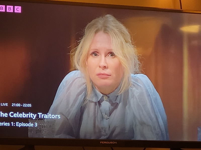 Lucy Beaumont shirt on traitors