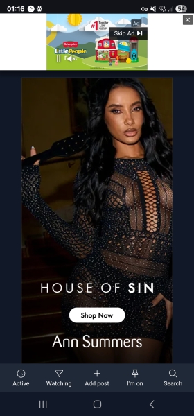 Fed up with Ann Summers ads