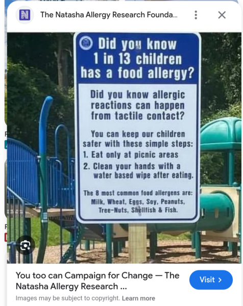 Allergy parents - would this bother you?