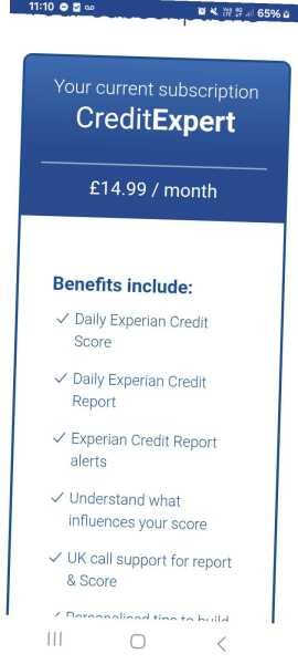 Experian users? - panicing