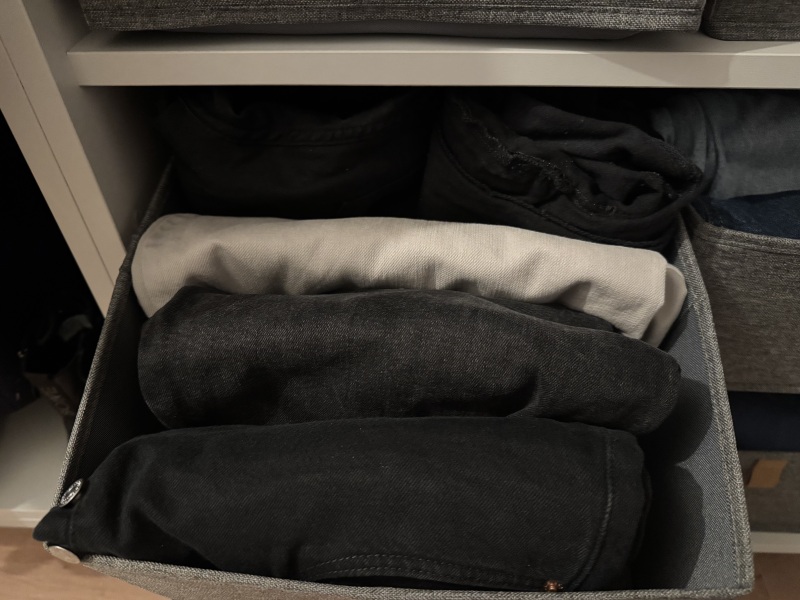 Is 14 pairs of jeans enough?