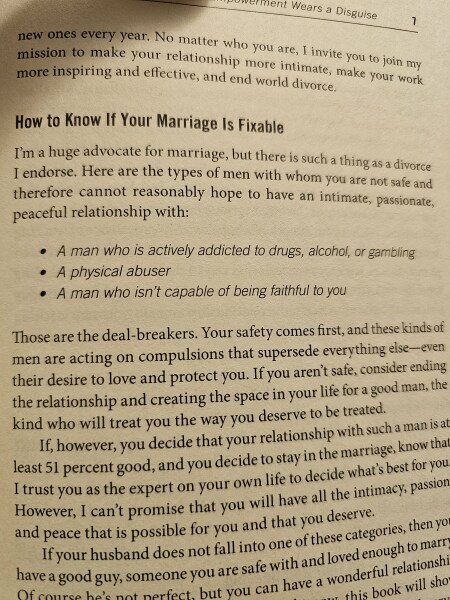 The surrendered wife?
