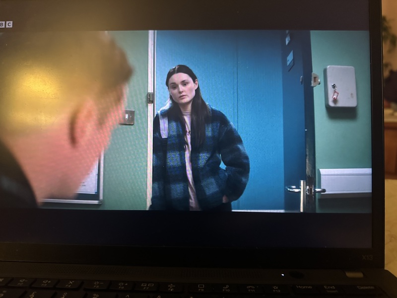 Can anyone help me ID this fleece - Blue Lights?