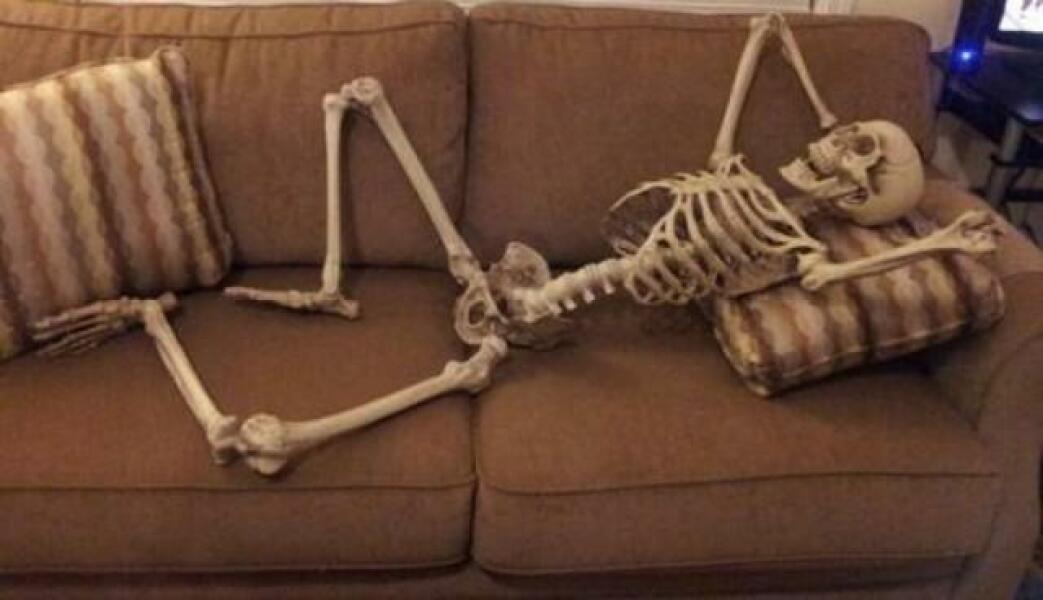 Husbands life on the sofa, cont cope with it anymore