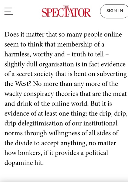 To be absolutely fuming about the digital ID thing?