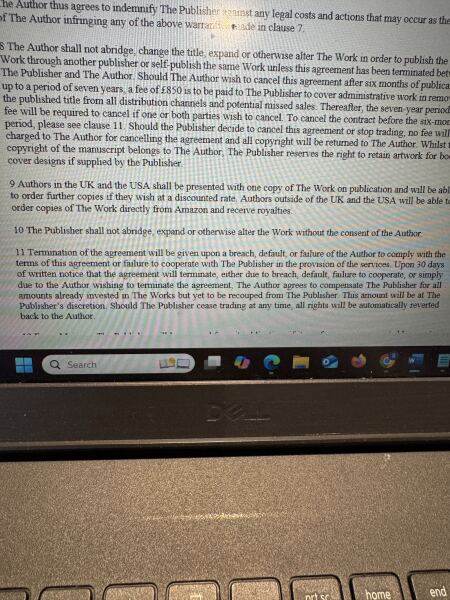 Need some urgent contract advice please