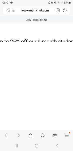 Ads covering whole page.