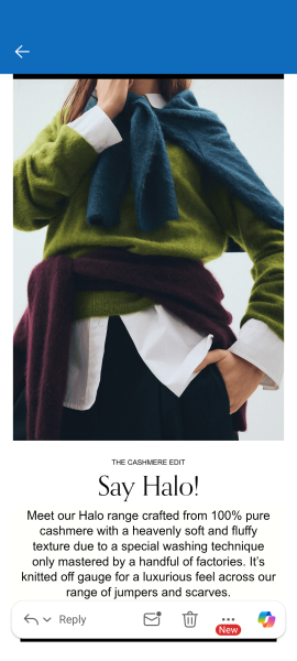 Jumpers that won’t bobble within 3 mins of wearing them?