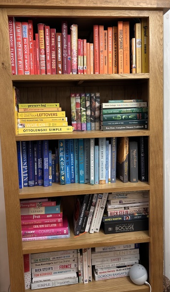 How many recipe books do you own and how often do you use them?