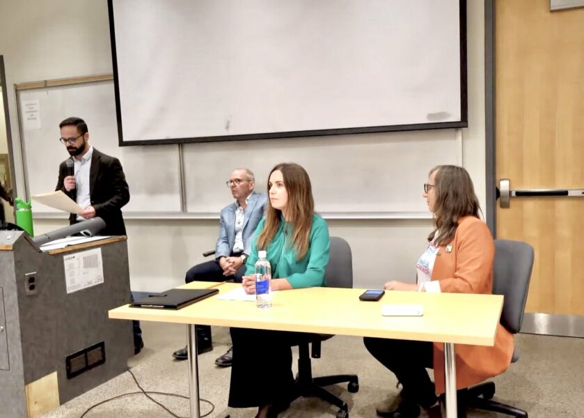 Livestream debate with Mia Hughes and Morgane Oger