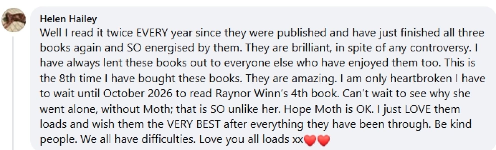 Thread 18: To feel disappointed after reading this in The Observer about the author and her husband from The Salt Path book and film?