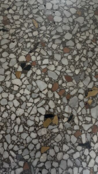 Original terrazzo floor