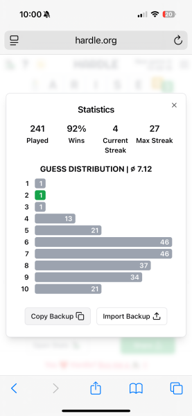 Hardle 3 - we keep trying our hardlest!