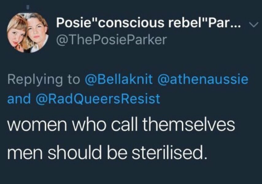 Is this X screenshot advocating FTM sterilisation fake?