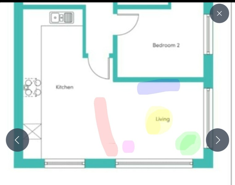 How to set out this living area?