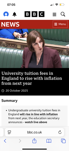 Uni fees to rise