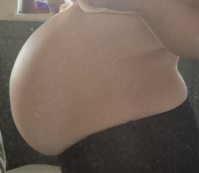 Would you say my bump has dropped? *PIC*