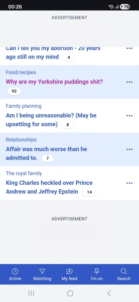 Can't open threads or type posts