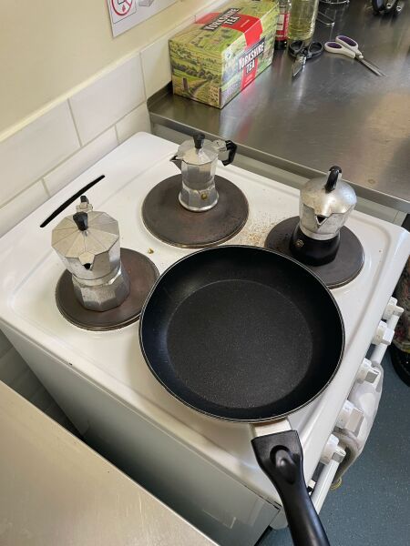 Anyone got a mokka pot (is that what they're called?)