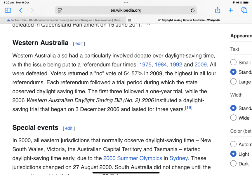 In Australia - Childhood conversion therapy and now living as a transwoman