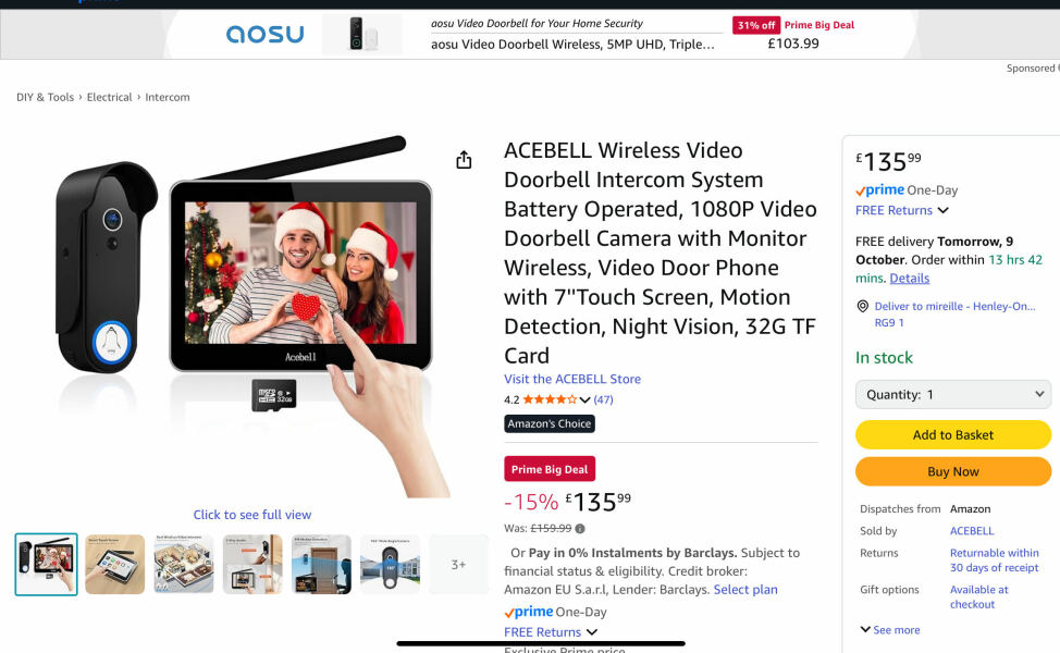 Video door bells SEND HELP