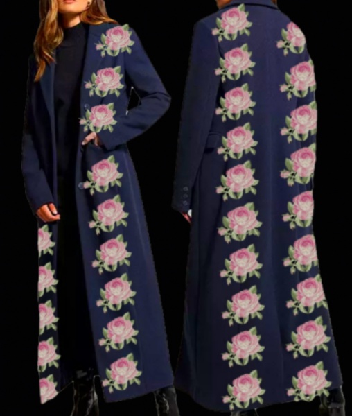 Amazing coat seen at ballet