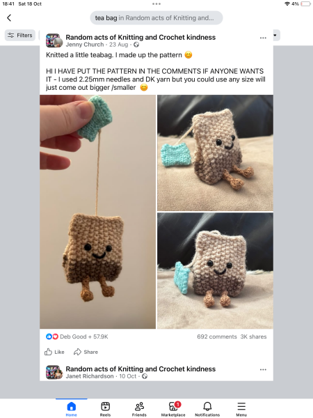 Bloody jellycat teabag