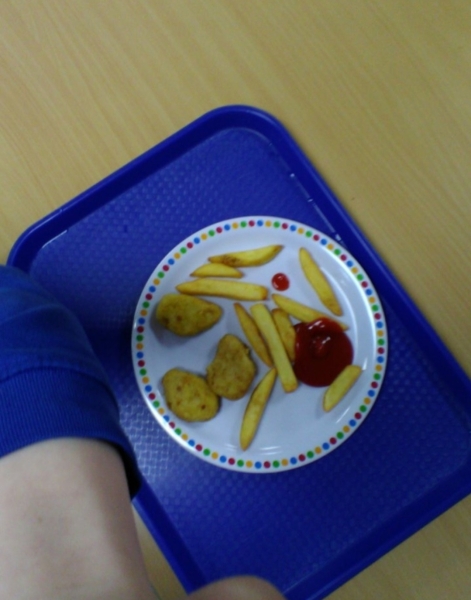 Horrified by school dinners!