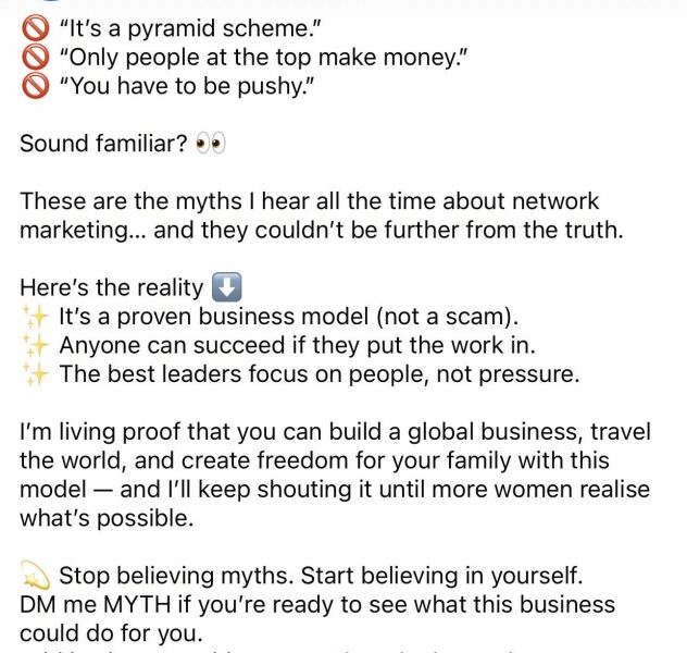 Botwatch 89!!!!!! MLM is dying but we are still watching and sadly there are still many victims. 99.6% of participants in these “legal” schemes lose money but they are STILL being promised the world by MLM.