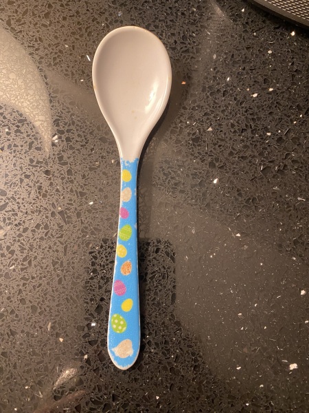 To ask for help finding the elusive egg spoon?
