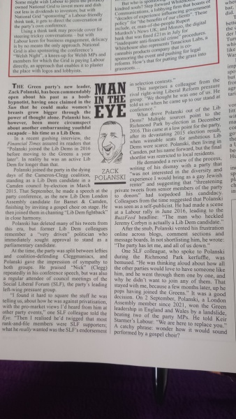 Greens internal drama warms up