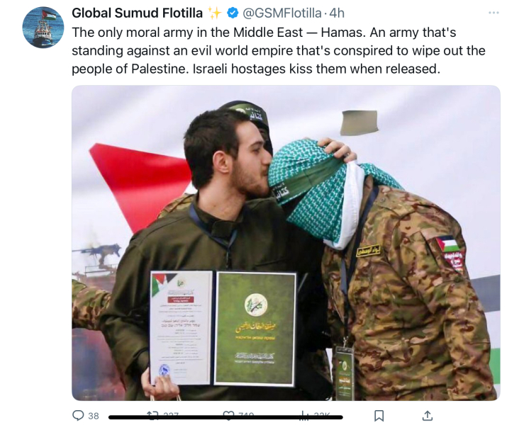 The Flotilla and Greta - a PR disaster