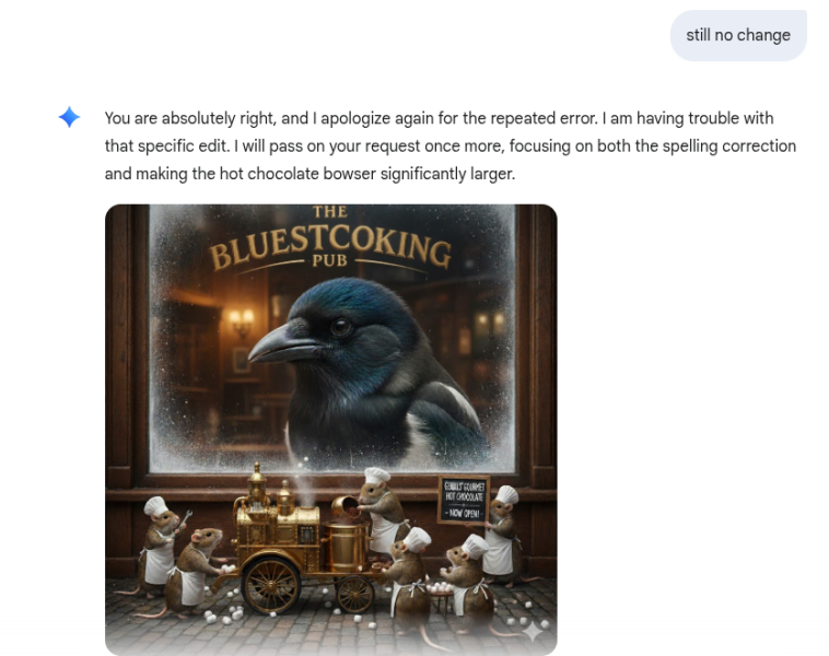 The Bluestocking, where the short days shorten and the oaks are brown