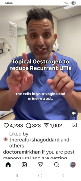 To ask for advice on UTIs?